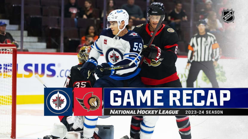 Ottawa Senators vs. Winnipeg Jets - Game Highlights