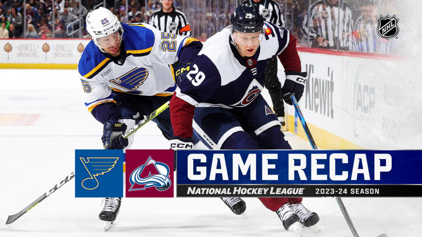 Will Nathan MacKinnon Score a Goal Against the Blues on November 11?