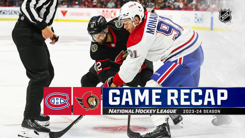 Habs Beat Senators, Finish on a Positive Note