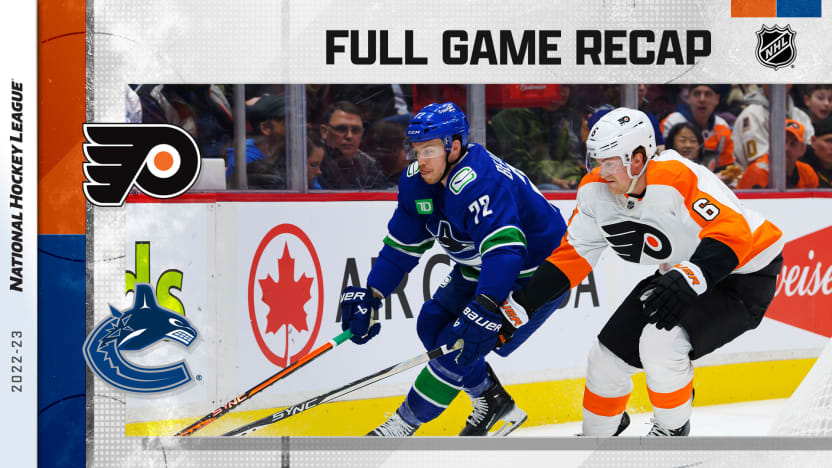 Philadelphia Flyers at Vancouver Canucks 2023-02-18 - Rogers Arena