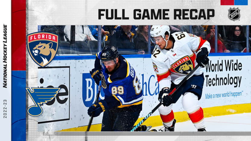 Florida Panthers Schedule & Scores - NHL