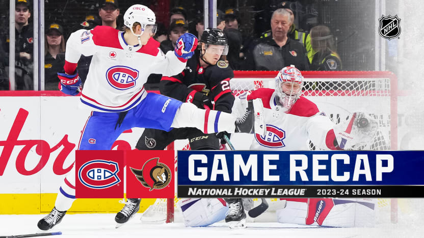 Habs Beat Senators, Finish on a Positive Note