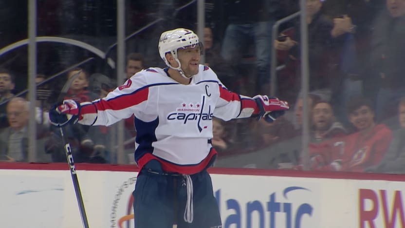 Ovechkin goal vs new jersey sale