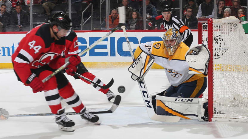 New jersey clearance devils nashville predators