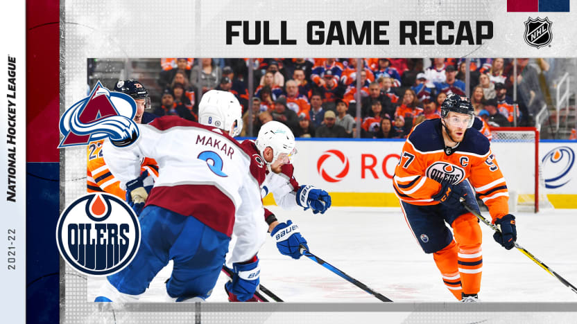 Oilers clinch playoff berth with win over Avalanche