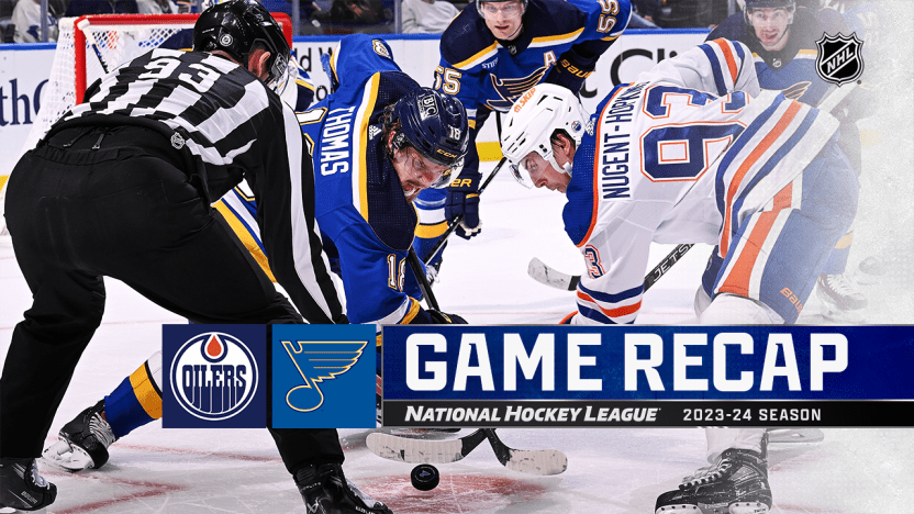 Edmonton Oilers - St. Louis Blues - Feb 15, 2024 | NHL.com