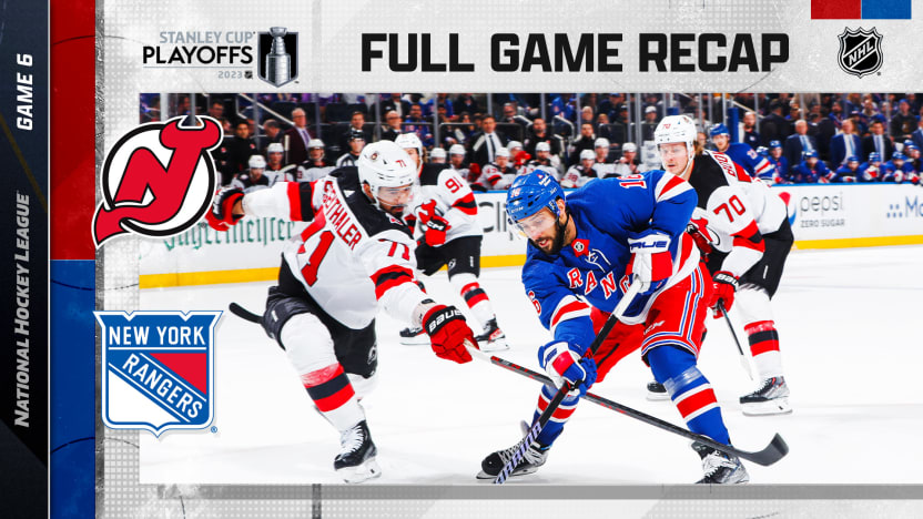 New Jersey Devils beat New York Rangers to tie NHL Conference finals, NHL