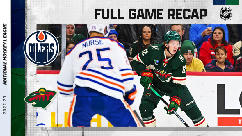 Edmonton Oilers - Minnesota Wild - Dec 12, 2022 | NHL.com