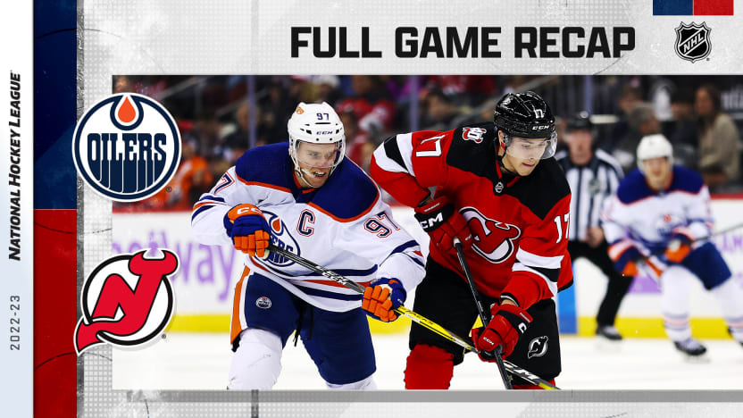 NHL Dec.31/2021 Edmonton Oilers - New Jersey Devils 