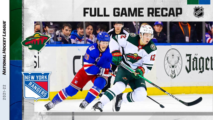 What do the Minnesota Wild need to do to beat the New York Rangers