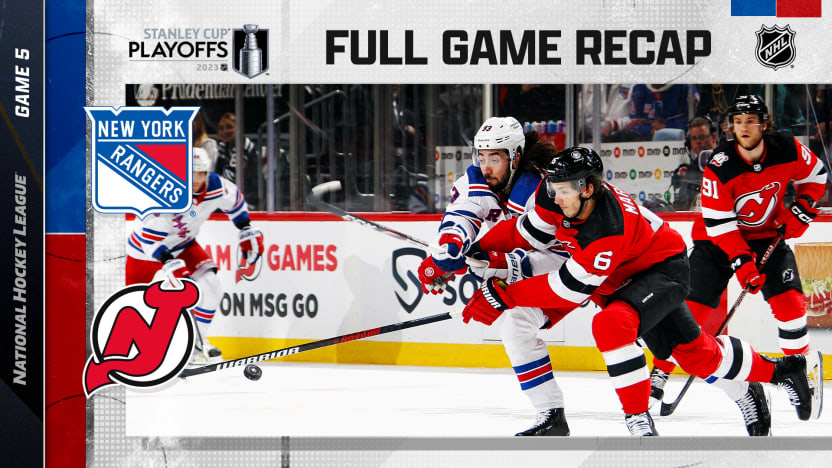 Rangers lead 2-0 against Devils in first round of Stanley Cup