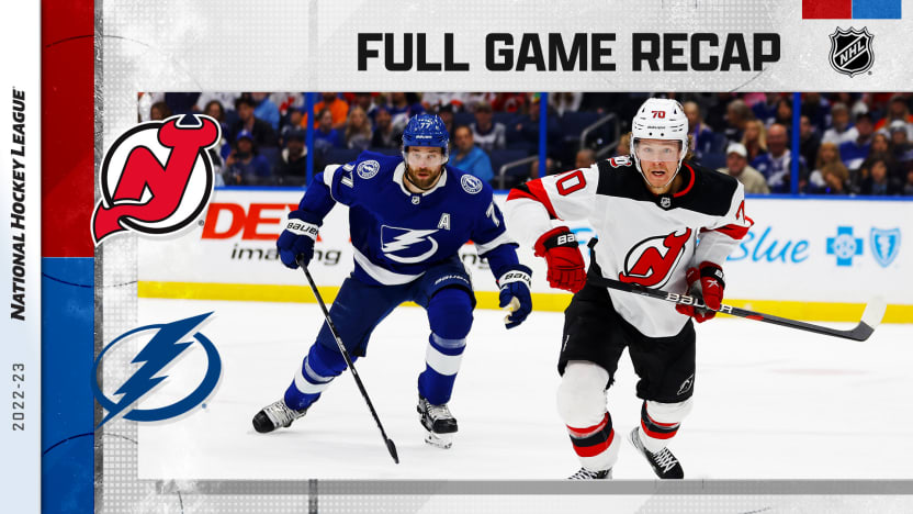 New Jersey Devils vs. Tampa Bay Lightning Hockey