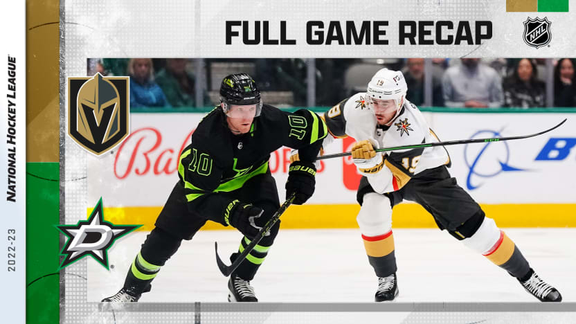 What channel is Vegas Golden Knights vs. Dallas Stars on tonight