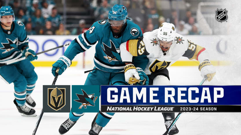Game Preview: Sharks Home Opener vs. Golden Knights