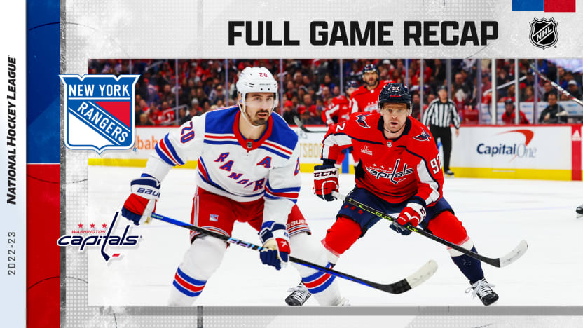 NHL hockey fighting: The Rangers, the Capitals, and Tom Wilson