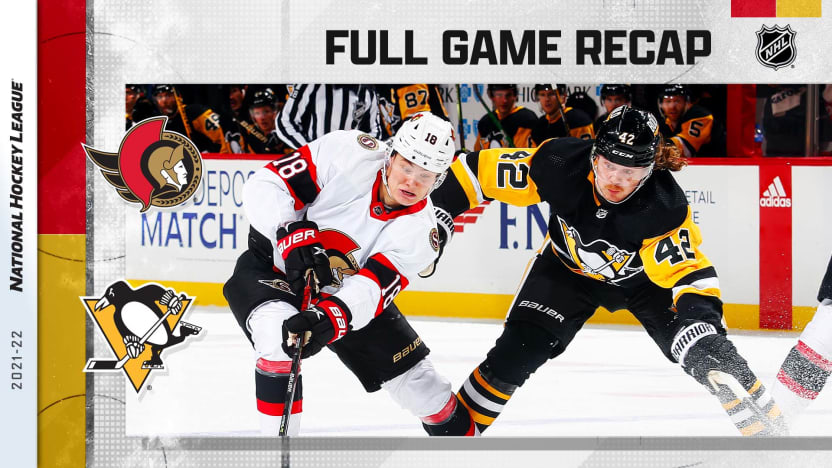 Pittsburgh Penguins vs. Ottawa Senators: Sidney Crosby Returns