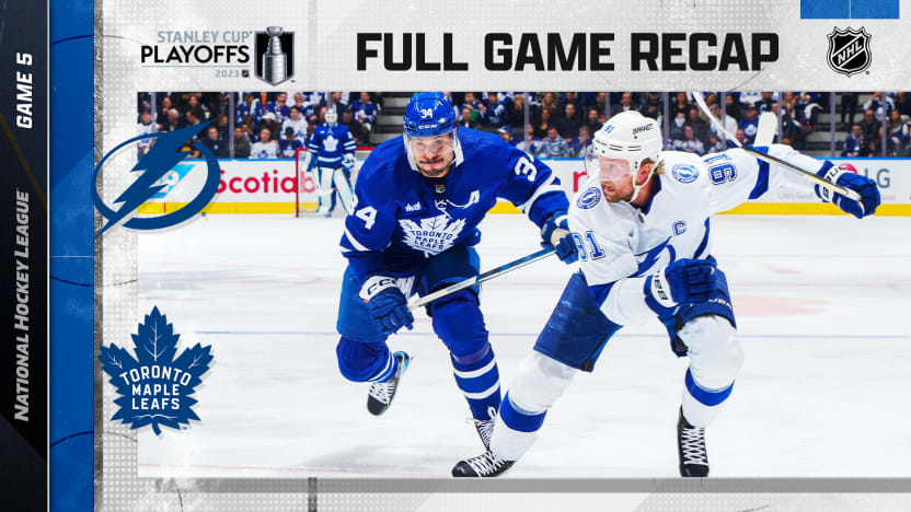 Tampa Bay Lightning vs Toronto Maple Leafs Eastern Conference