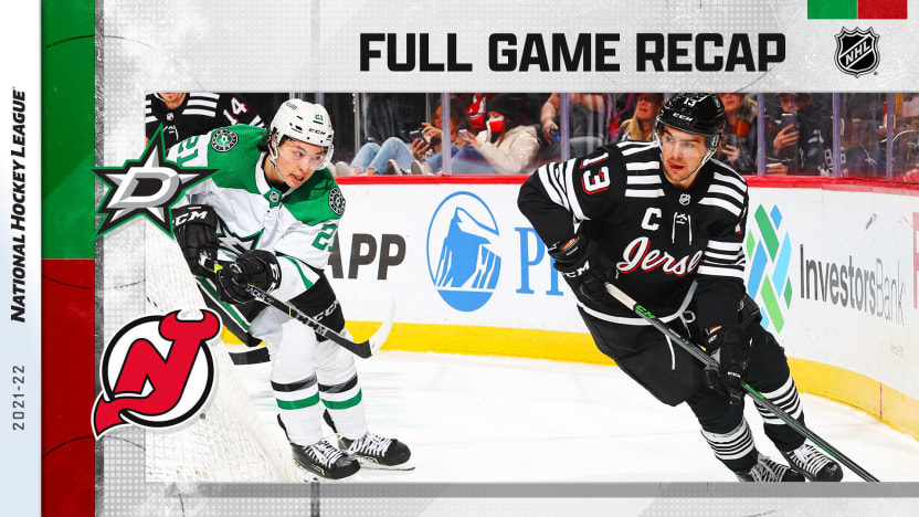 Dallas Stars New Jersey Devils Jan 25 2022 NHL