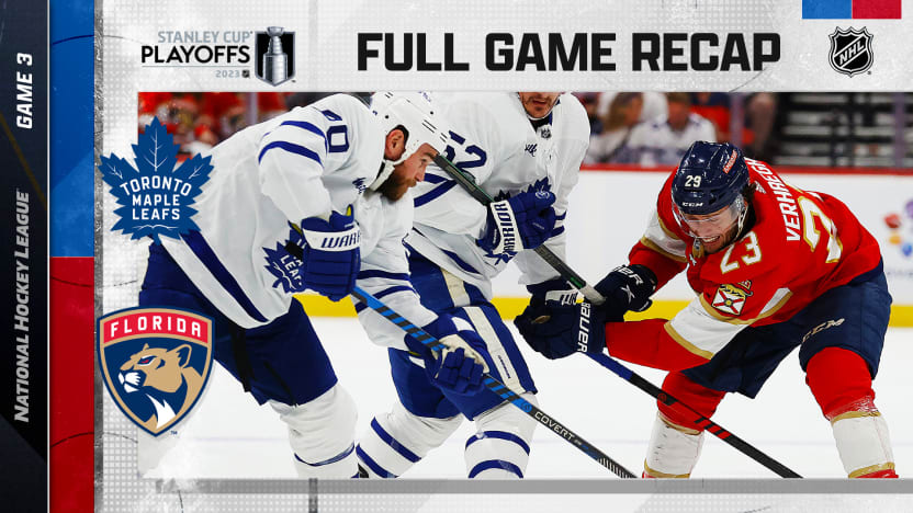 Toronto Maple Leafs vs Florida Panthers GAME 1 LIVE REACTION 