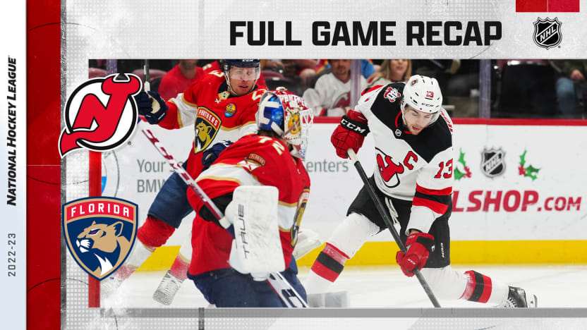 Florida Panthers vs New Jersey Devils game recap, summary