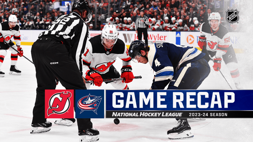 Columbus blue jackets vs new jersey devils on sale