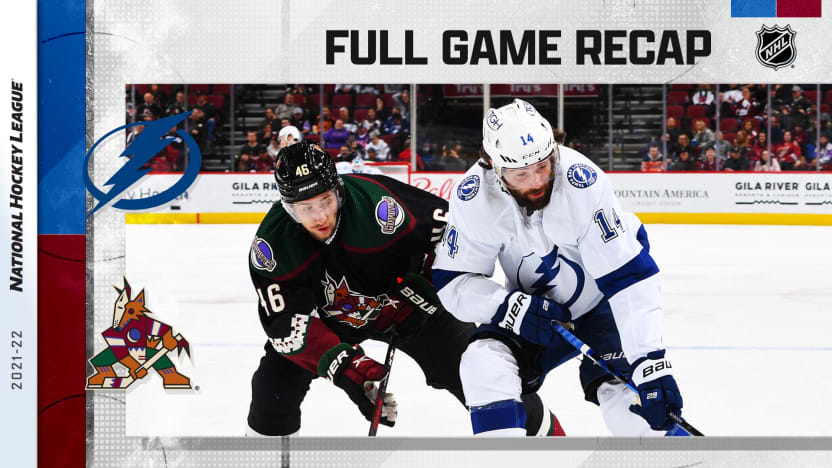 Win tickets to see the Lightning take on the Coyotes!