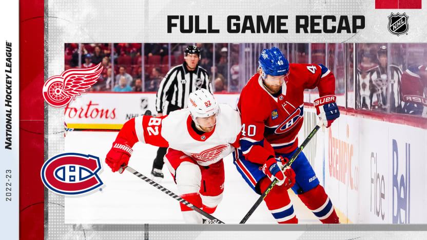 Montreal discount detroit nhl