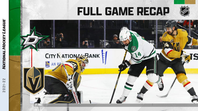 T-Mobile Arena is seen during a hockey game between the Dallas