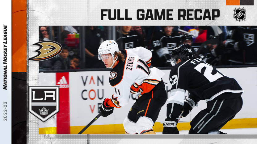 Anaheim Ducks - Los Angeles Kings - Dec 20, 2022 | NHL.com