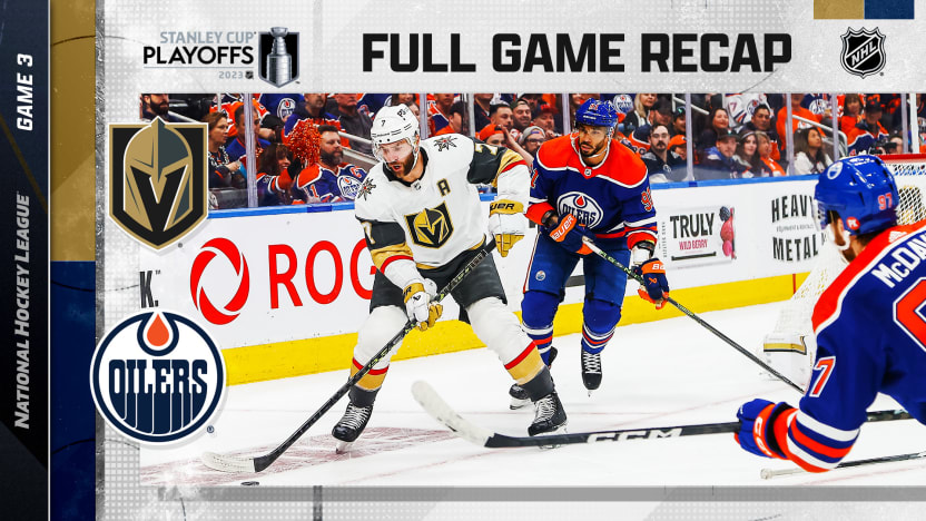 Jonathan Marchessault scores 3 to lead Golden Knights past Oilers