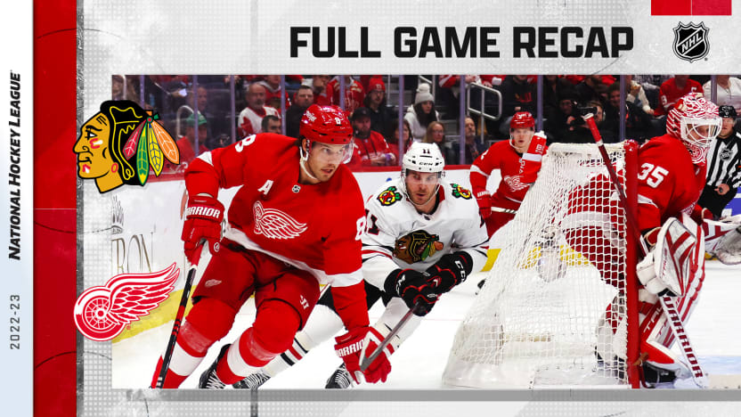 Blackhawks 4, Red Wings 2