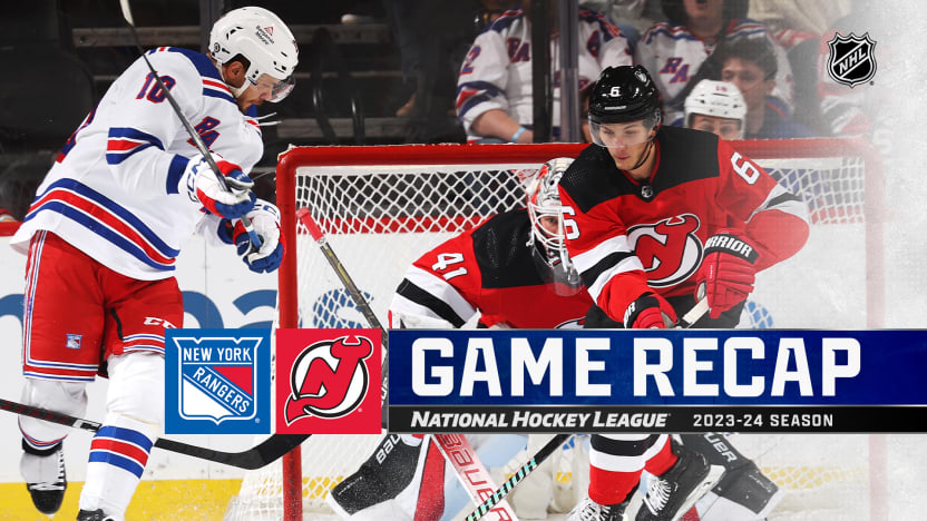 New york rangers vs new jersey hot sale devils highlights