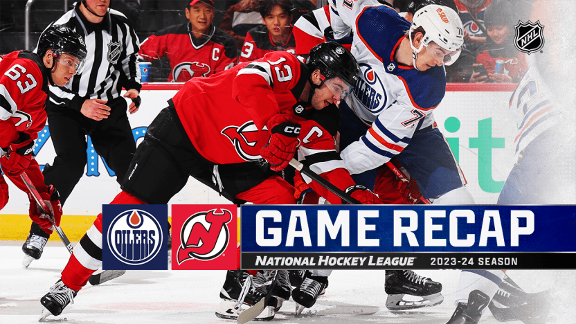 Oilers vs new outlet jersey devils