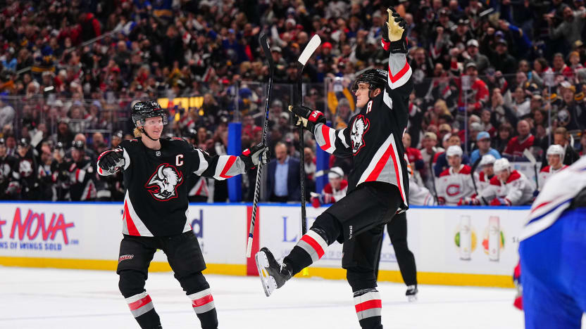 Cole Caufield and the Montreal Canadiens in NHL game action