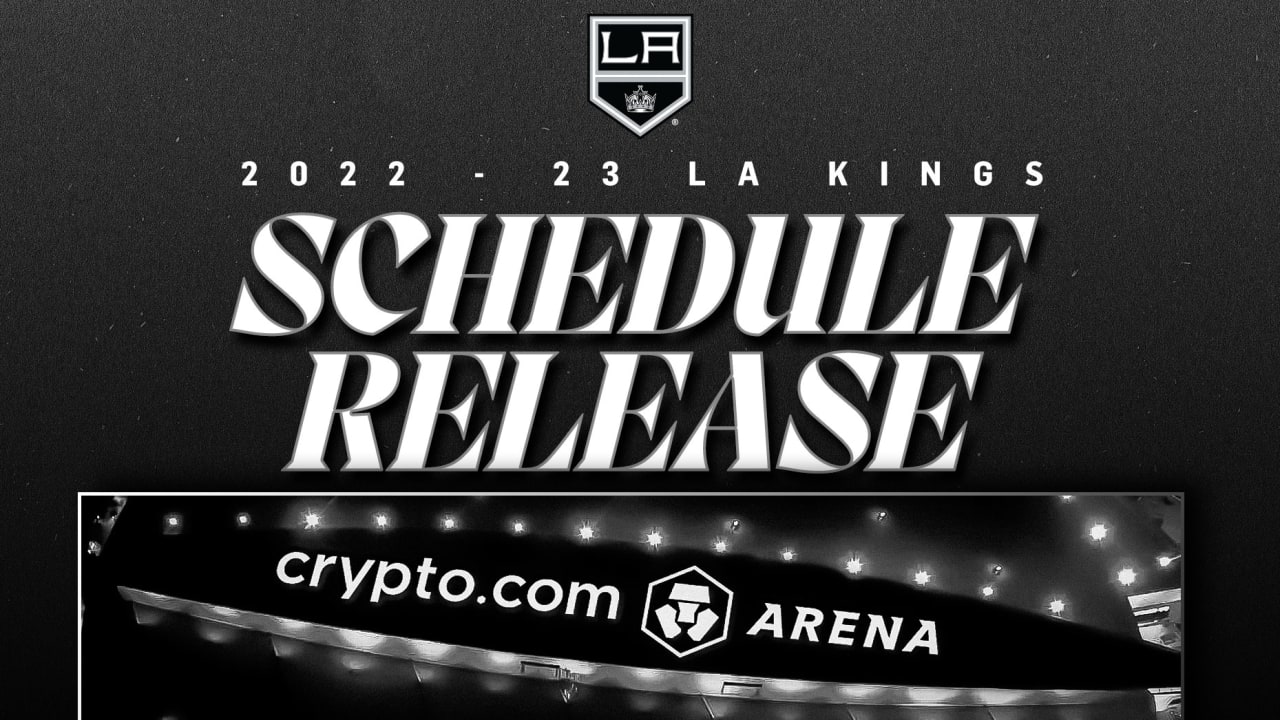 LA Kings & NHL Announce 202223 Regular Season Schedule Los Angeles Kings