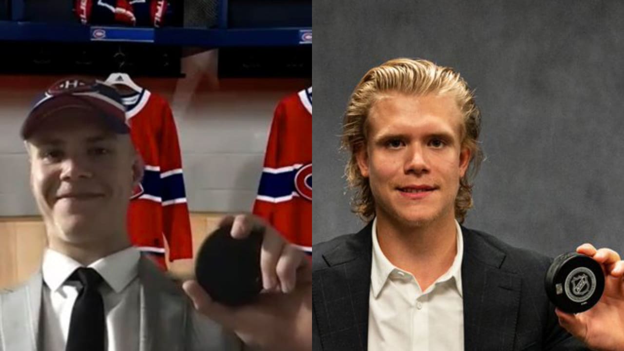 Kaiden Guhle Recreates His 2020 NHL Draft Portraits | Montréal Canadiens