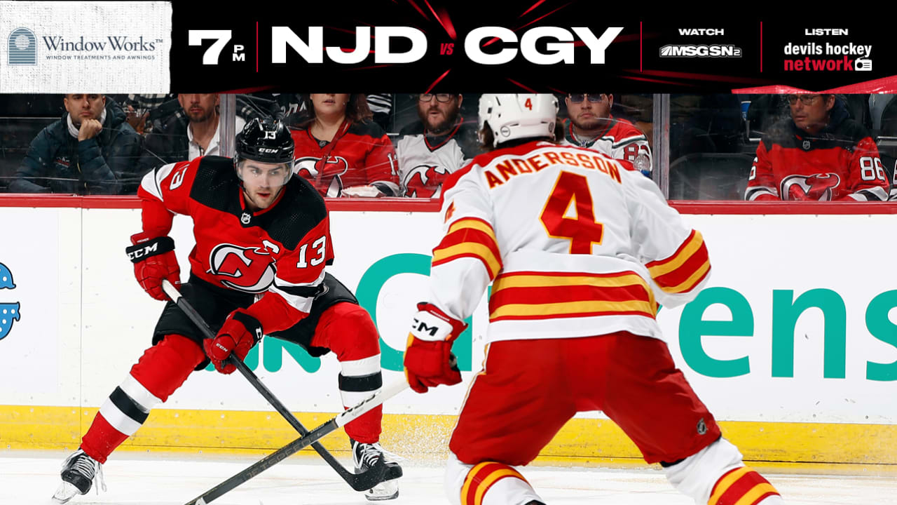 Devils Back Home to Host Flames | PREVIEW | New Jersey Devils