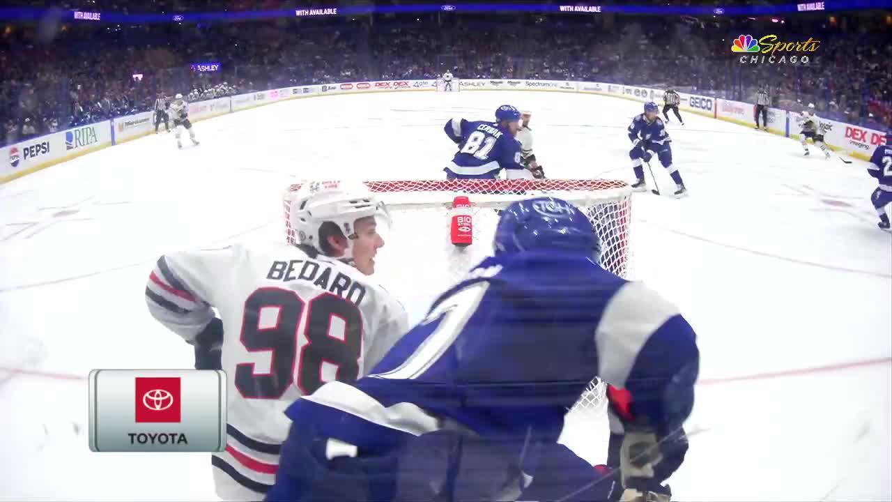 CHI@TBL: Bedard Scores Goal Against Lightning | Chicago Blackhawks