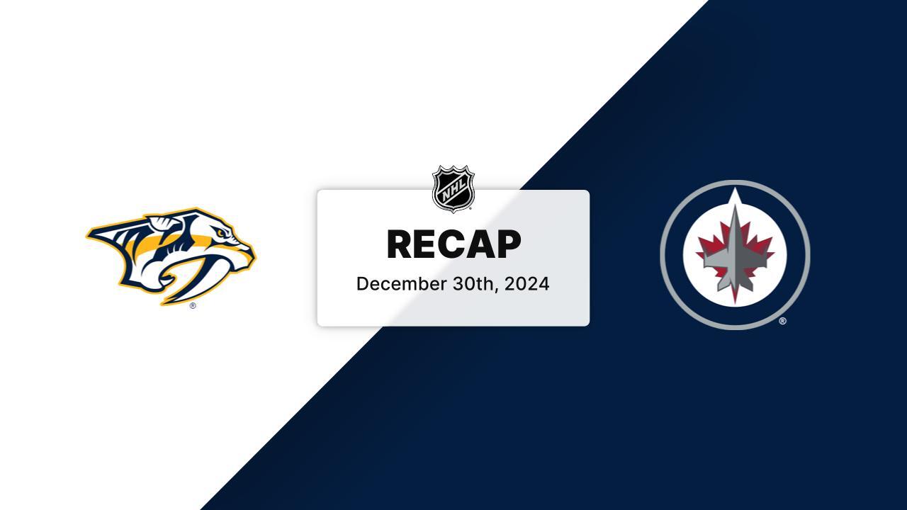 NSH at WPG | Recap | Nashville Predators
