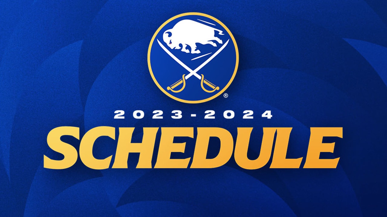 Buffalo Sabres announce 2023 preseason schedule