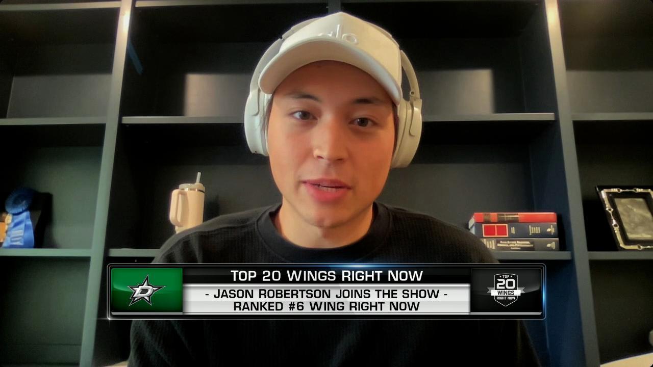 Interview with Jason Robertson Dallas Stars