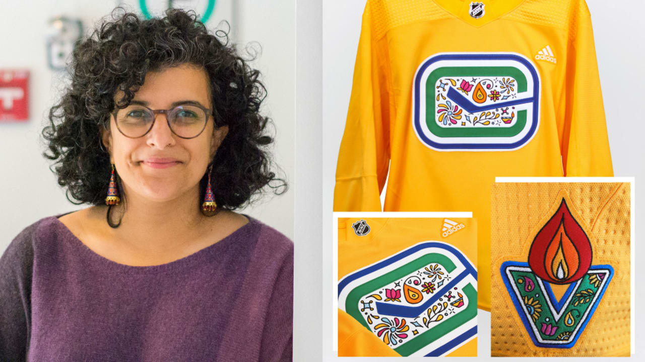 Designing Vancouver Canucks' special edition Diwali jersey a career  highlight, artist says