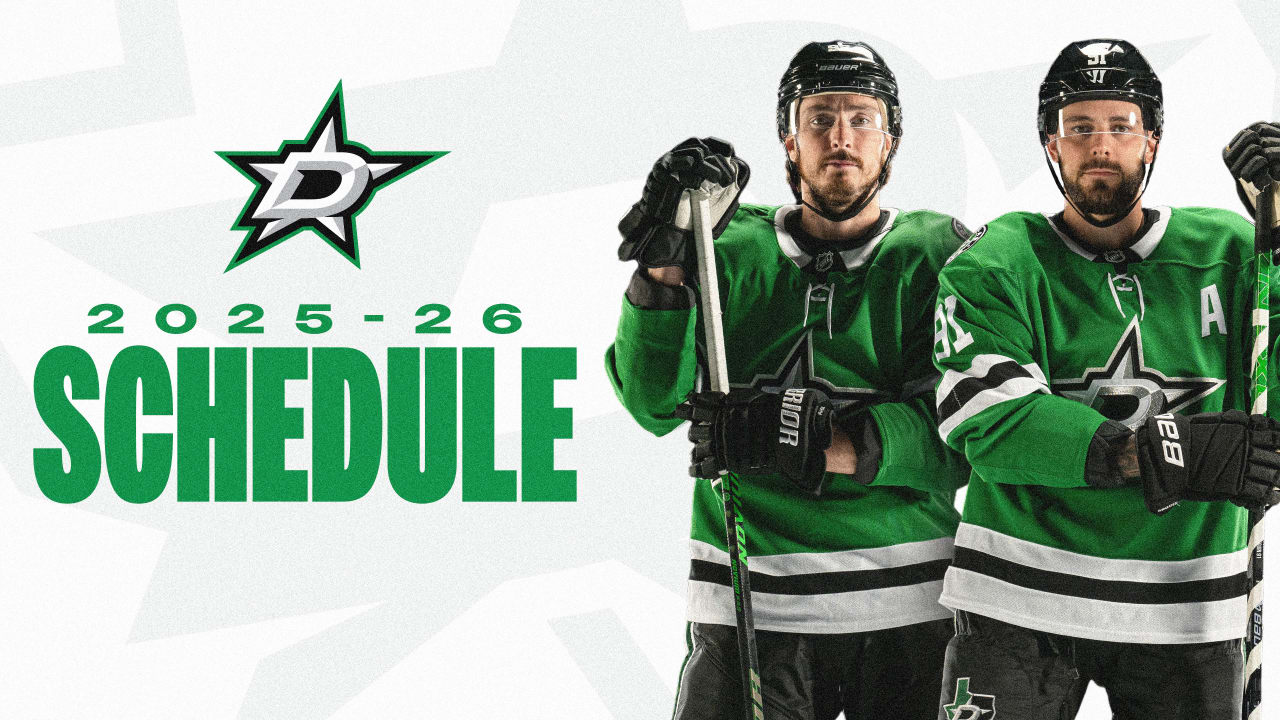 Dallas Stars announce 2025-26 regular-season schedule