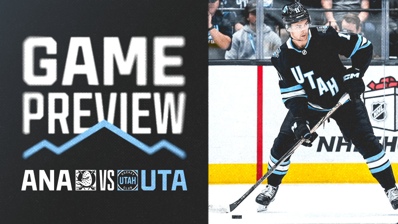 Game Preview, 12/22 Utah Hockey Club vs. Anaheim Ducks Utah Hockey Club
