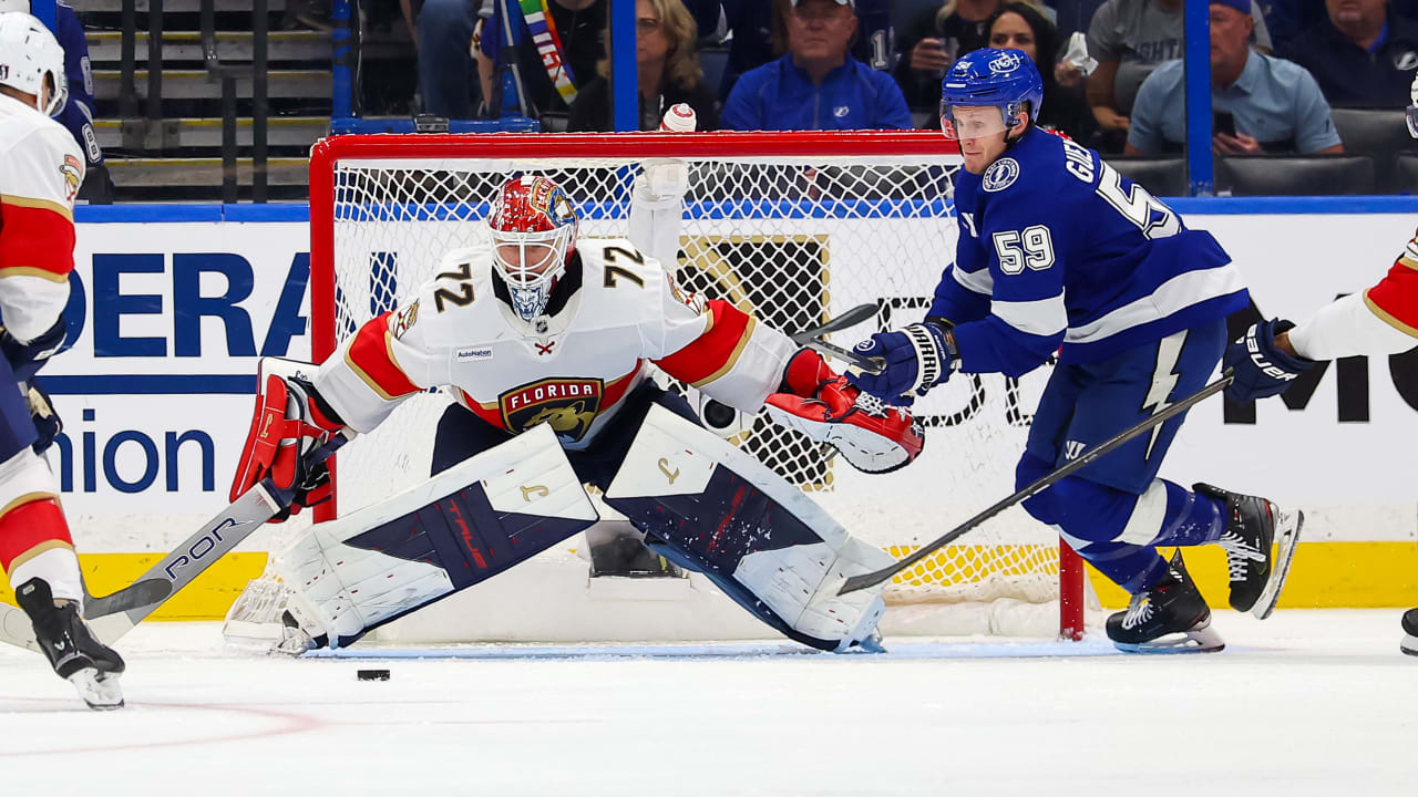 Bobrovsky stops 19, Panthers blank Lightning in Game 2 of East 1st Round | NHL.com