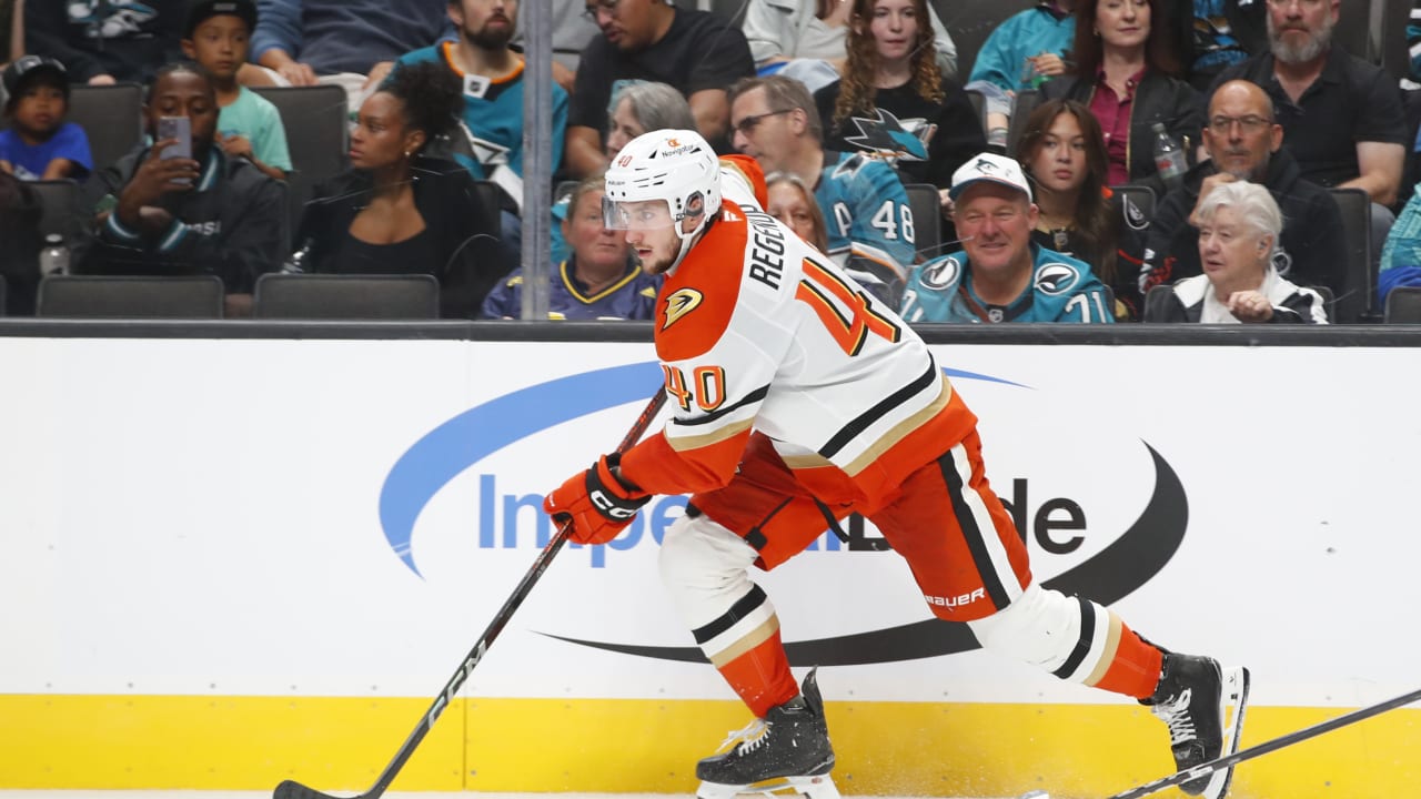 Sharks acquire forward Pavol Regenda from the  Anaheim Ducks | San Jose Sharks