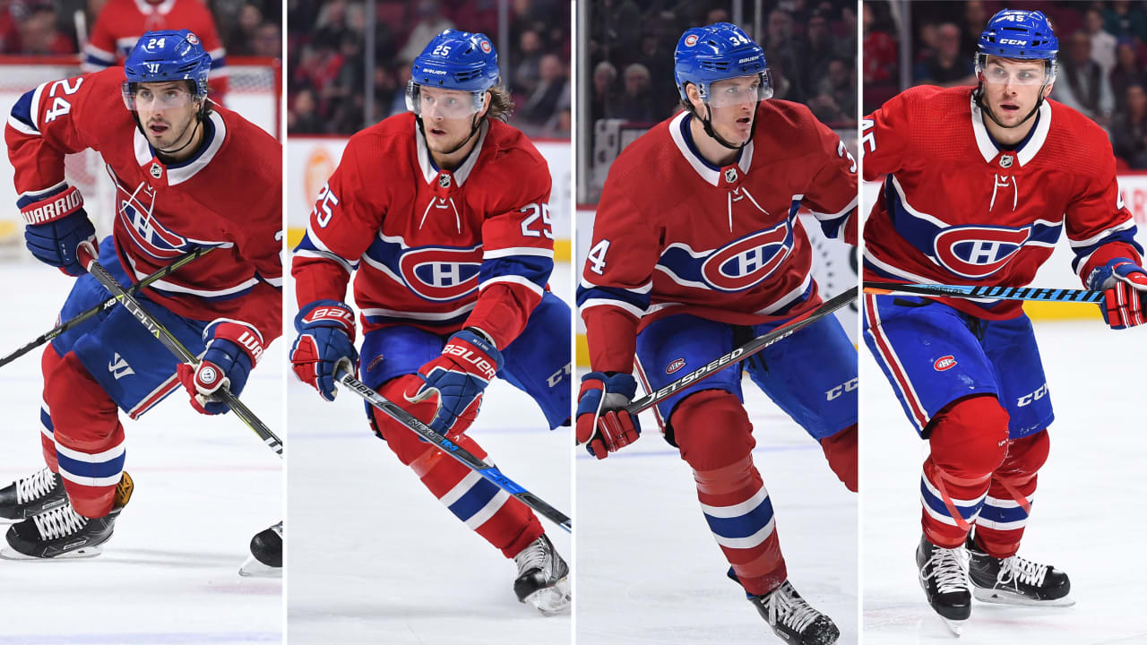 Les Canadiens ont soumis des offres qualificatives à quatre joueurs