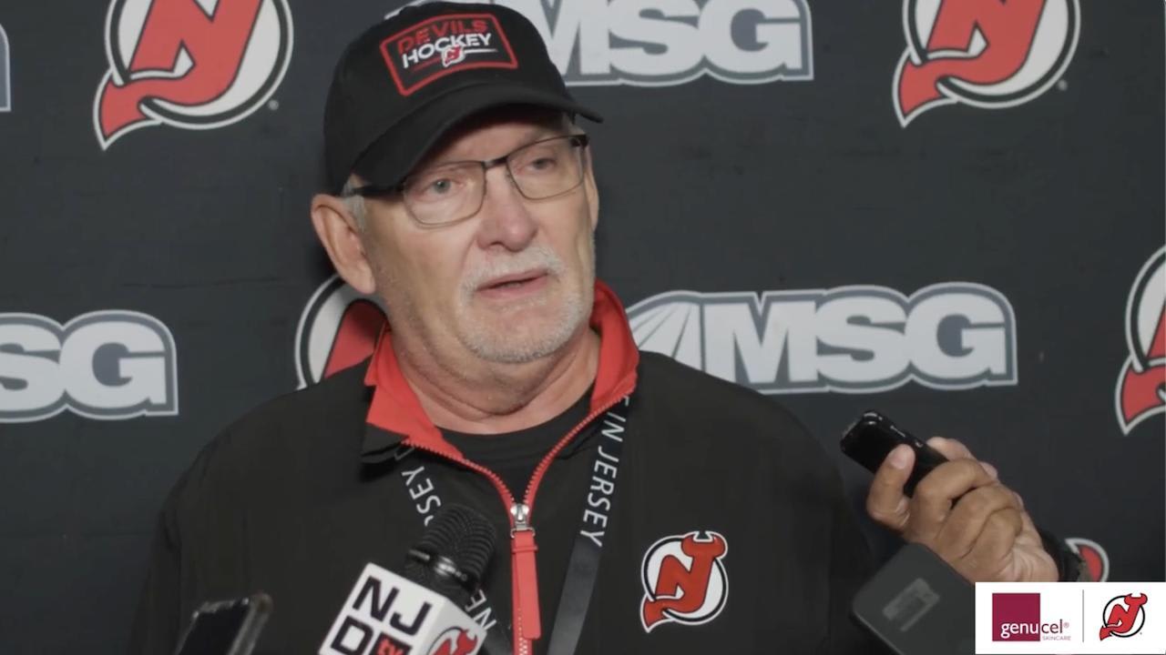 PRE-GAME RAWS, Palat, Wood & Ruff 3.9.23, Washington, D.C., Hear from Ondrej  Palat, Miles Wood and Lindy Ruff ahead of today's game in Washington.  #NJDevils, Genucel Skincare
