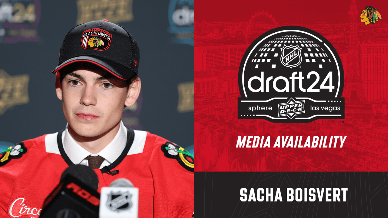 Boisvert on Being Selected No. 18 | Chicago Blackhawks