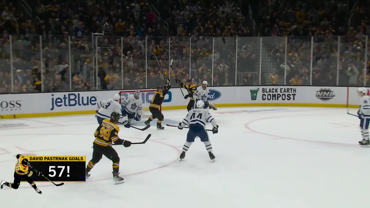 Pastrnak Tallies The OT Winner | Boston Bruins